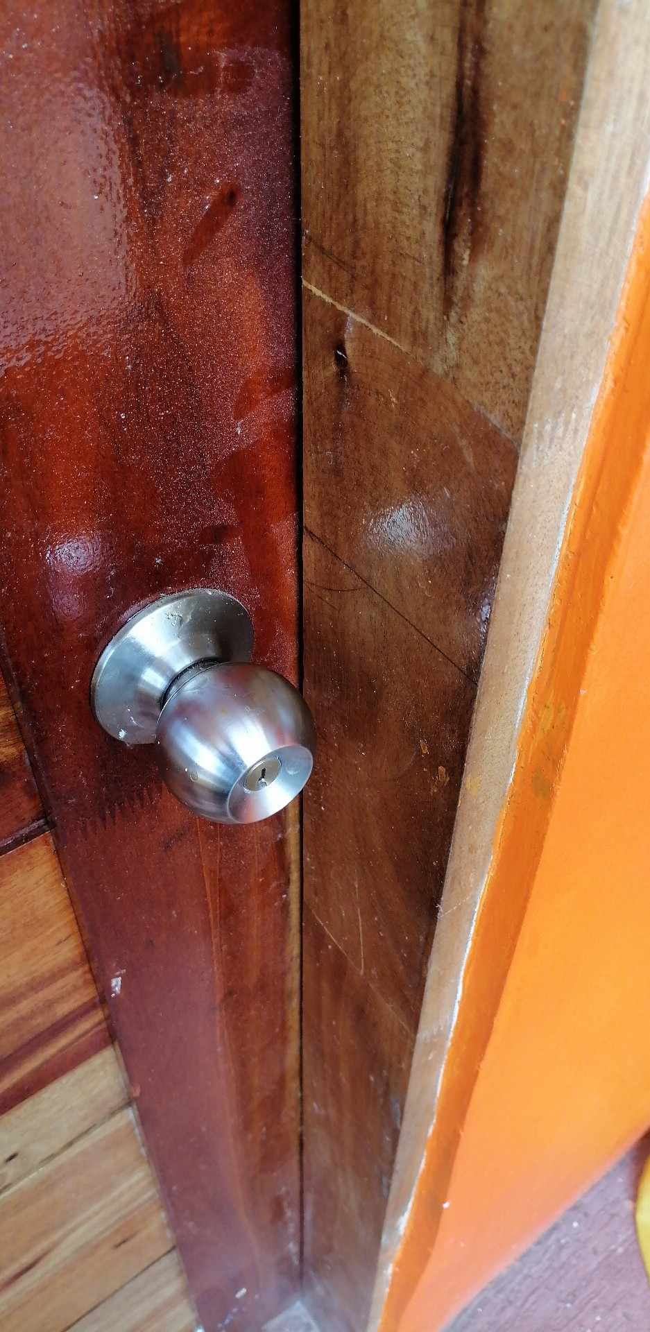 Sagging door repair photo 2