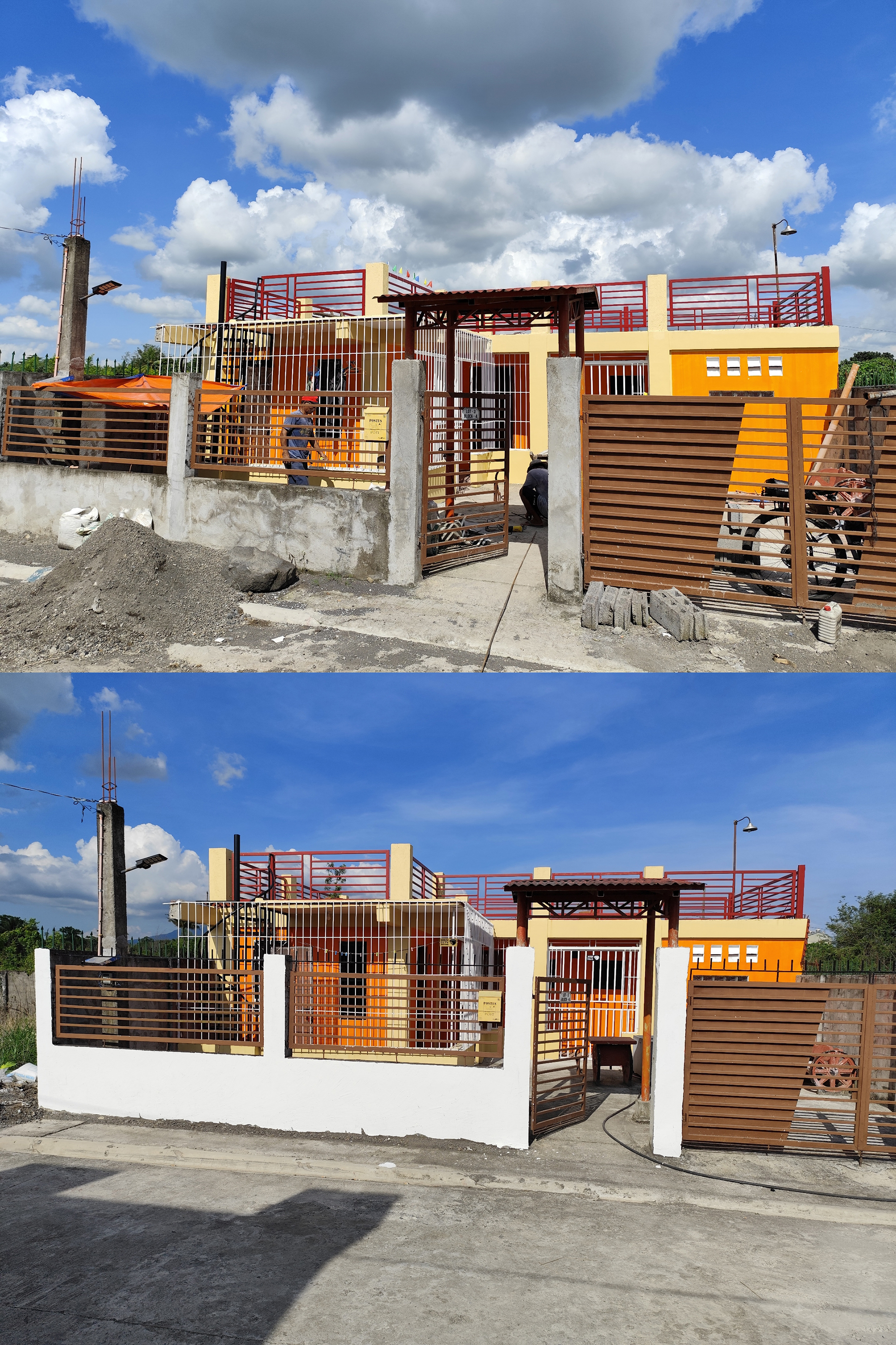 Skim coating project by AJA Builders